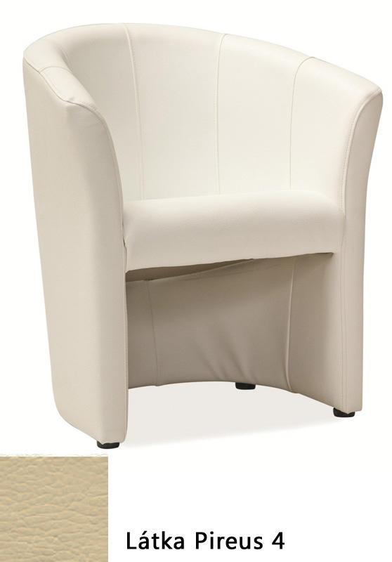 Kreslo KM1 krémové Kreslo KM1 krémové