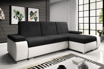 LADA rohová sedačka, Kronos 07/Madryt biely