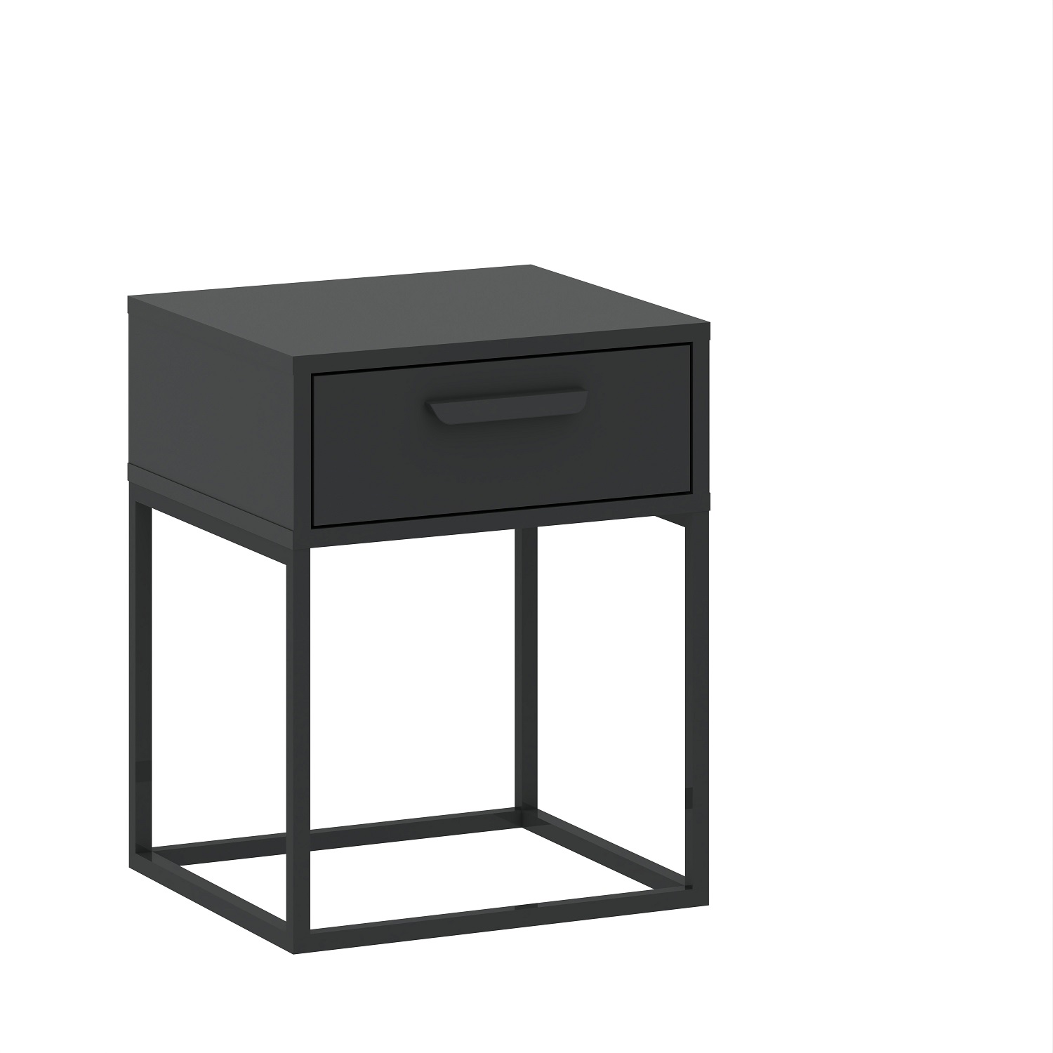 LARD nočný stolík 1S 40 NR3, antracit LARD nočný stolík 1S 40 NR3, antracit