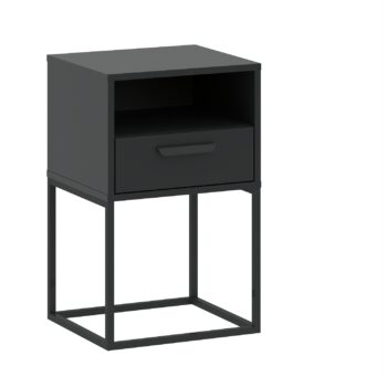 LARD nočný stolík 1S 40 NR5, antracit