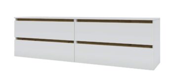 LIFE skrinka pod TV 1800, Nimfea albumu / Oak Artisan