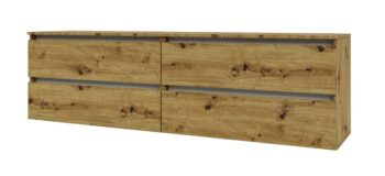 LIFE skrinka pod TV 1800, Oak Artisan / Nimfea albumu