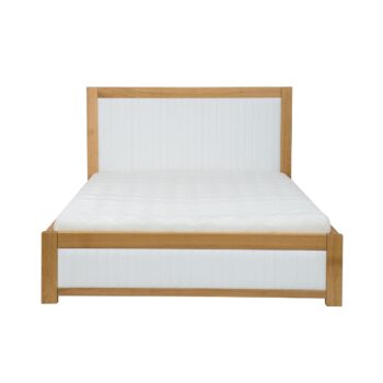 LUCIE LK214/II manželská posteľ 140, dub/Casablanca 2301