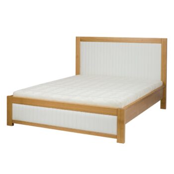 LUCIE LK214/II manželská posteľ 160, dub/Casablanca 2301