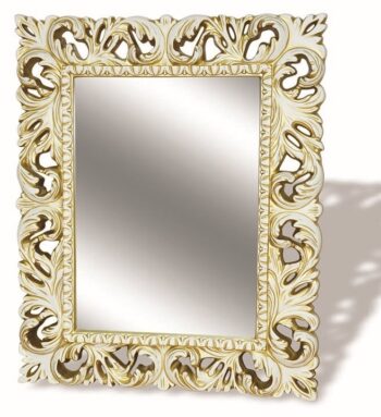 LUXI 1 zrkadlo 100x81, zlaté