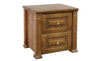 LUXURY drevený nočný stolík, orech