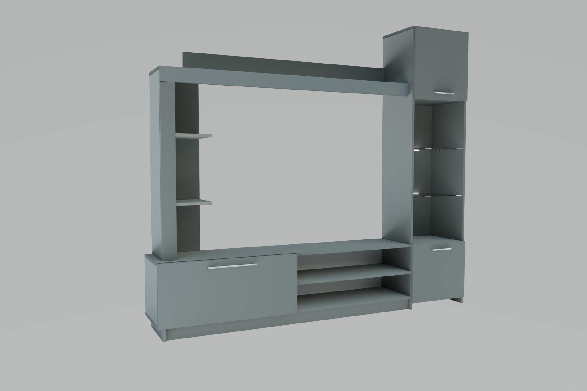 LUXURY obývacia zostava, činčila šedá LUXURY obývacia zostava, činčila šedá