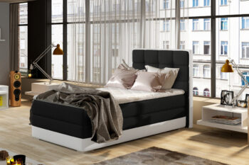 Luxusná posteľ BONAMI čierna pravá