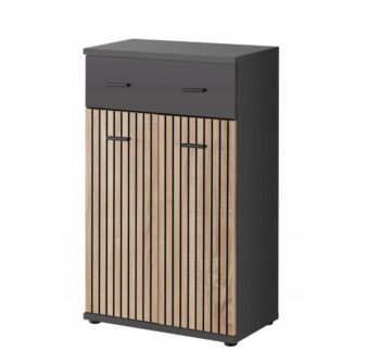 MARCUS botník do predsiene, antracit / artisan