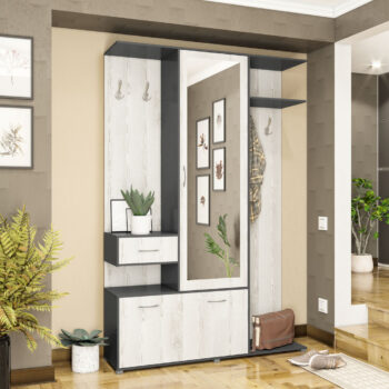 MARGARETA predsieň, antracit/light artwood