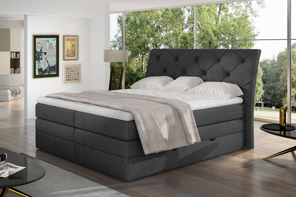 MEMENTO 06 boxpringová posteľ 180 x 200 cm, Inari 96 MEMENTO 06 boxpringová posteľ 180 x 200 cm, Inari 96