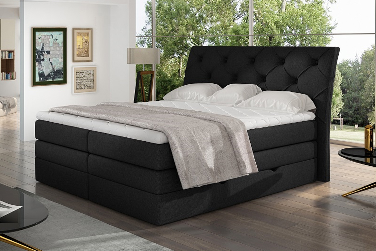 MEMENTO 15 boxpringová posteľ 140 x 200 cm, Sawana 14 MEMENTO 15 boxpringová posteľ 140 x 200 cm, Sawana 14