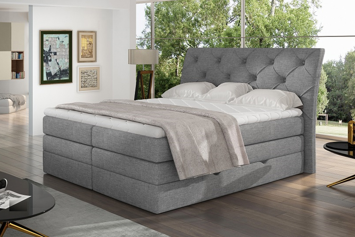 MEMENTO 16 boxpringová posteľ 140 x 200 cm, Sawana 21 MEMENTO 16 boxpringová posteľ 140 x 200 cm, Sawana 21