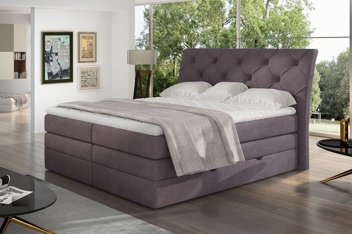 MEMENTO 21 boxpringová posteľ 180 x 200 cm, Soro 65 MEMENTO 21 boxpringová posteľ 180 x 200 cm, Soro 65