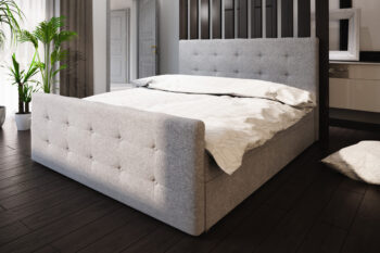 MERENGE 1 čalúnená posteľ 140x200, COSMIC 160