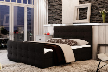 MERENGE 2 čalúnená posteľ 160x200, COSMIC 100