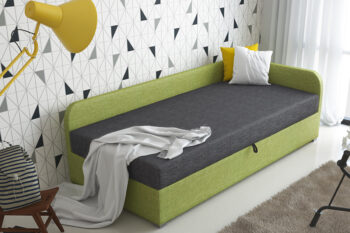 MINO posteľ 80x200 s úložným priestorom, Sawana 05/35 - pravé