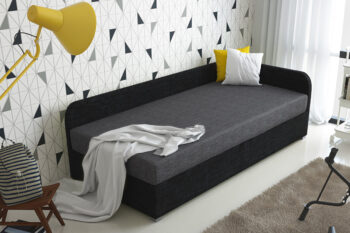 MINO posteľ 90x200 s úložným priestorom, Sawana 05/14 - pravé