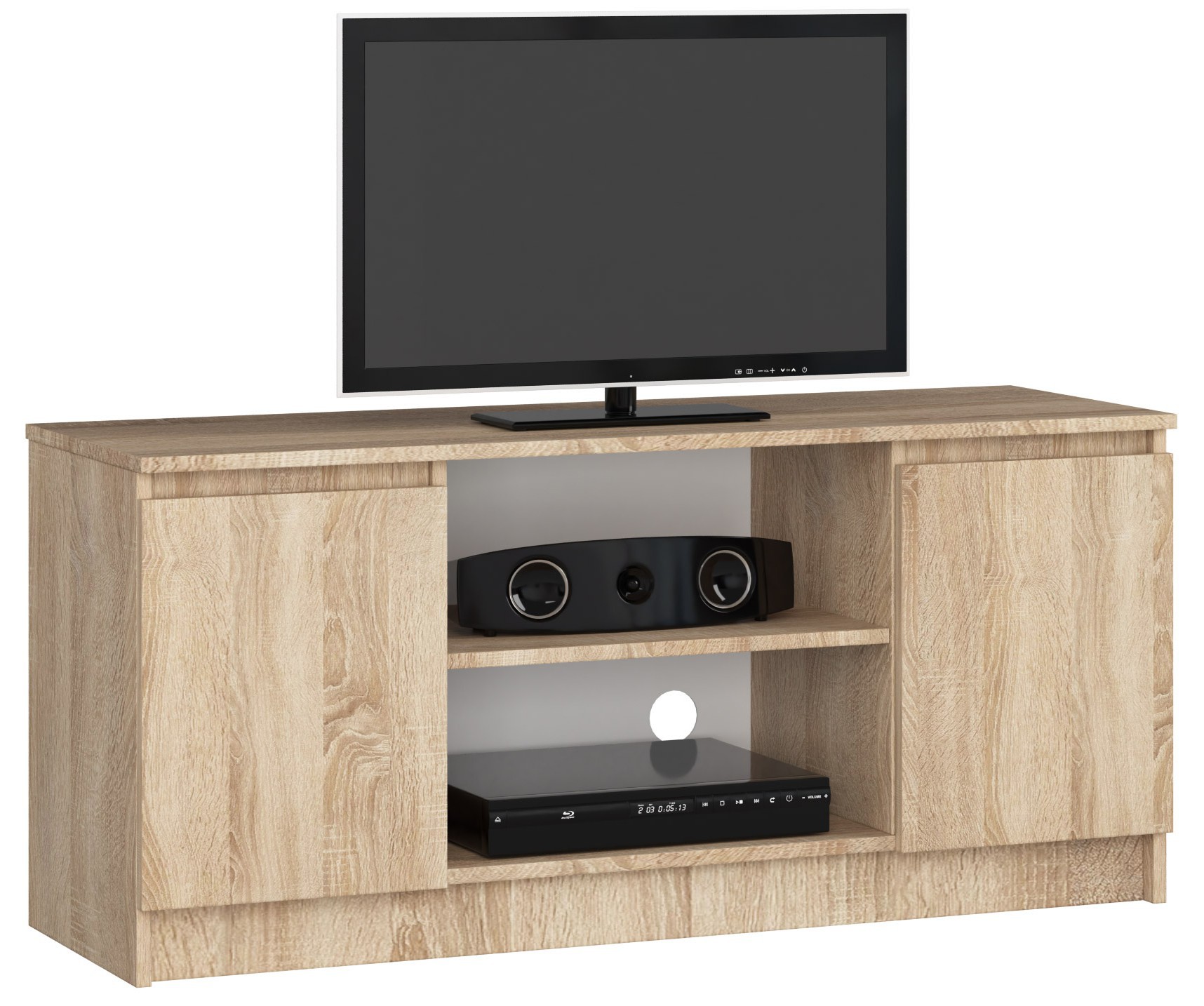 Moderný TV stolík ROMANA120, dub Sonoma Moderný TV stolík ROMANA120, dub Sonoma