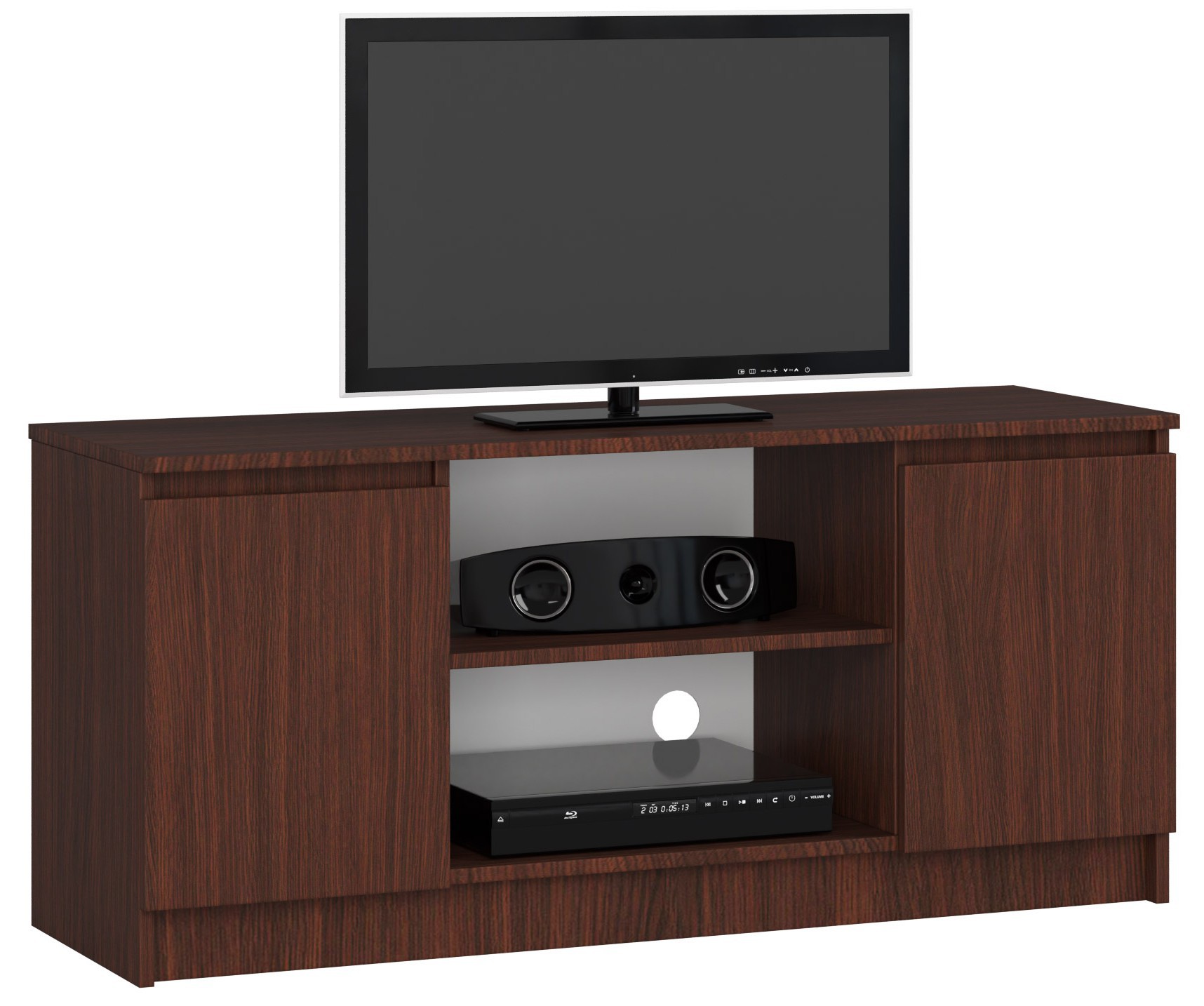 Moderný TV stolík ROMANA120, wenge Moderný TV stolík ROMANA120, wenge