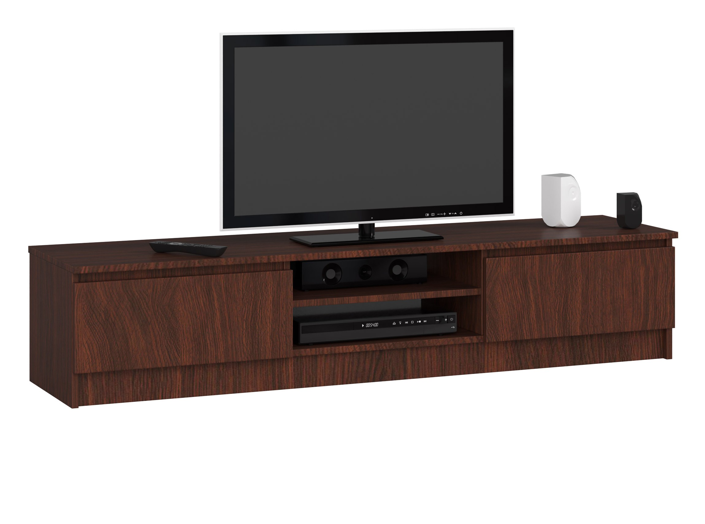 Moderný TV stolík ROMANA160, wenge Moderný TV stolík ROMANA160, wenge