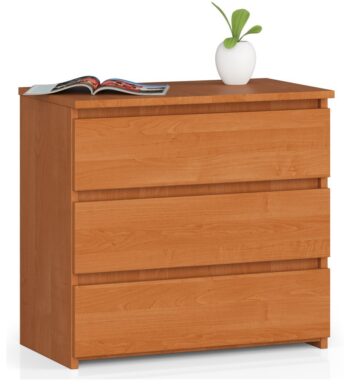 Moderný nočný stolík CLAN60, jelša