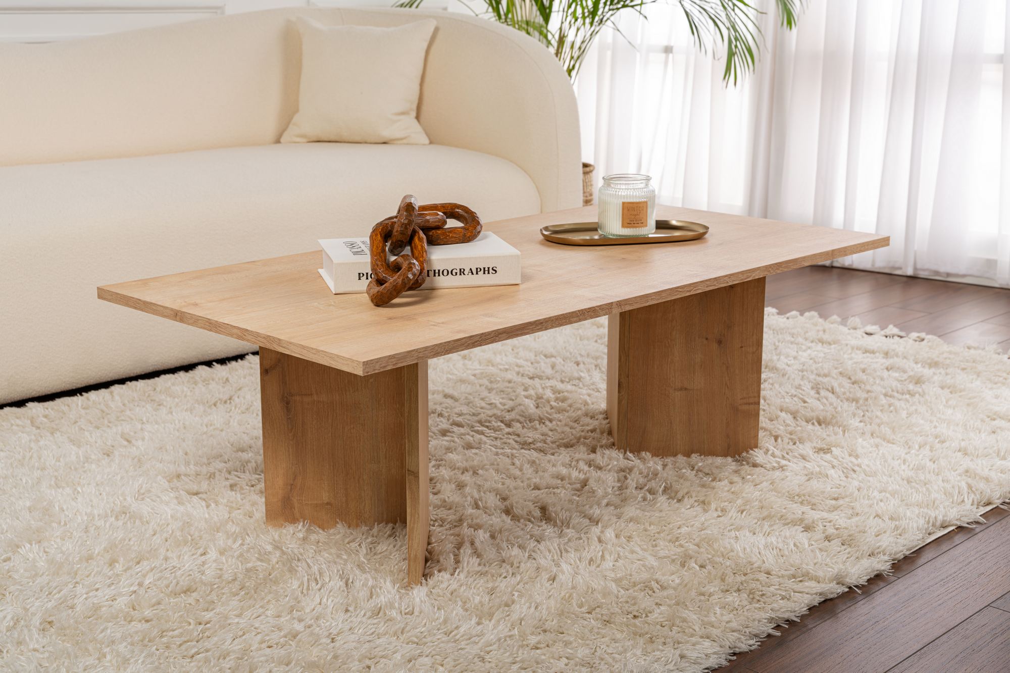 NATIVE dlhý konferenčný stolík, dub Sapphire NATIVE dlhý konferenčný stolík, dub Sapphire