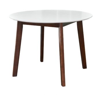 NEEL 1000, jedálenský stôl, orech-biely