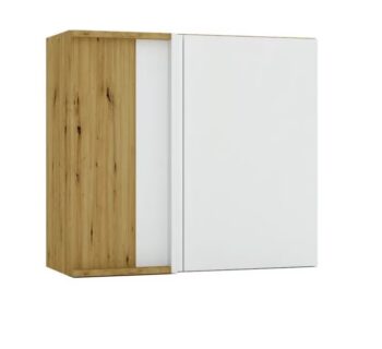 NIKOLE kuchynská skrinka WNP P/L, dub Artisan / svetlošedá