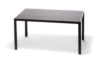 NORIMBERG M záhradný stôl,  čierna