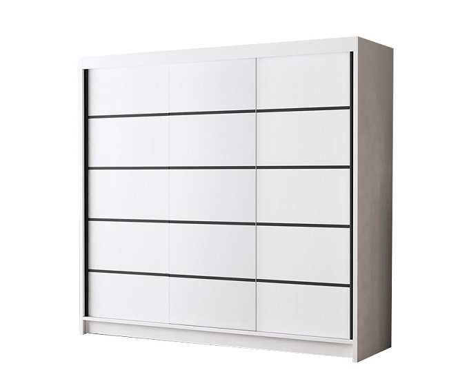 OLEANDER VII šatníková skriňa, biela OLEANDER VII šatníková skriňa, biela