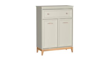 ONTARIO W-4 úzka komoda, kašmír