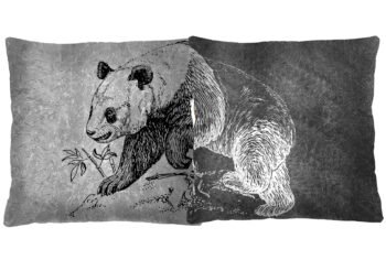 PANDA set dekoračných  vankúšikov