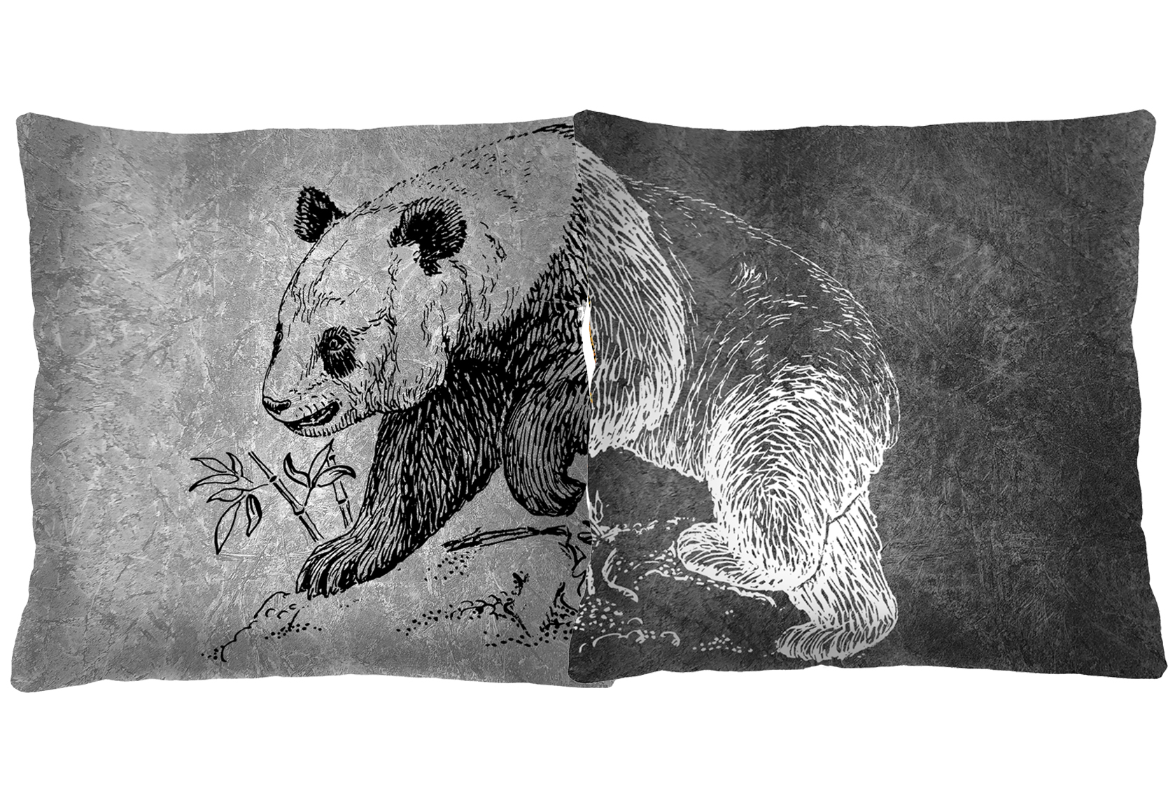 PANDA set dekoračných vankúšikov PANDA set dekoračných vankúšikov