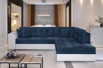 PENNY 25 rohová sedačka, Kronos 09/ Soft 17, pravý roh