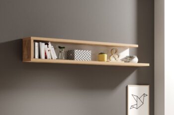 Polica SINATRA 02 samdal/biela