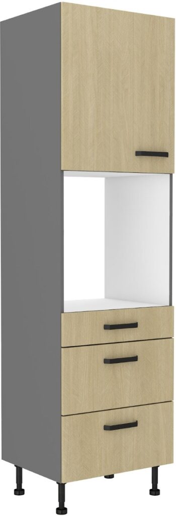 Potravinová kuchynská skrinka KOSTY 60 DPS-215 3S1F