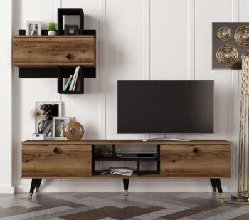 RAMZES TV stena, lydia / čierna