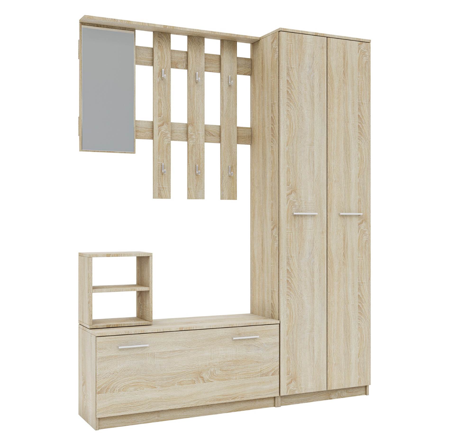 REMO II predsieňová zostava, dub Sonoma REMO II predsieňová zostava, dub Sonoma