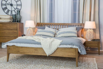 RICK LK291 manželská posteľ 160x200, dub kakao