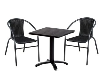 RISTORANTE balkónový set 2+1, antracit