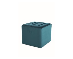 RORI čalúnená taburetka, Bluvel 85 - tyrkysová RORI čalúnená taburetka, Bluvel 85 - tyrkysová