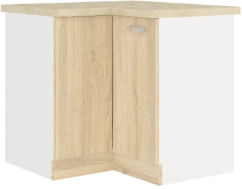 Rohová dolná skrinka SARIA dub sonoma