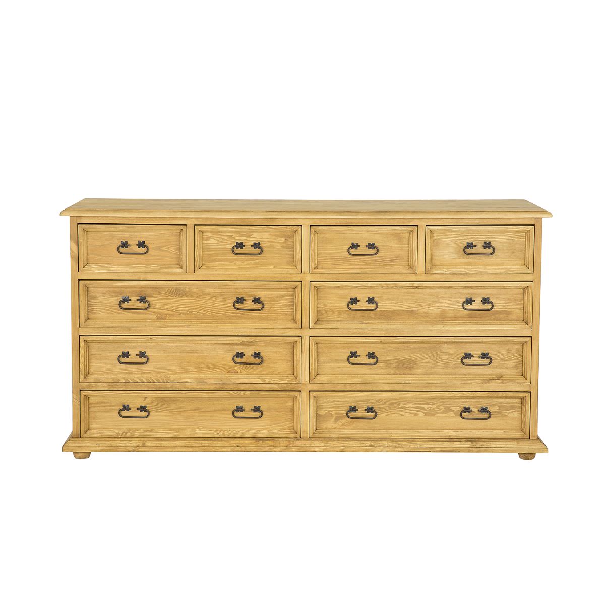 Rustik komoda KD708, jasný vosk Rustik komoda KD708, jasný vosk