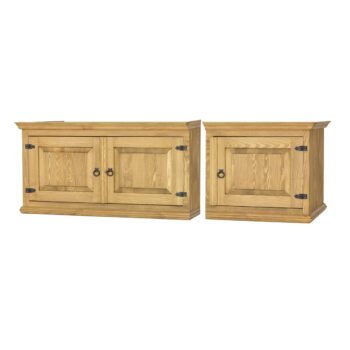 Rustik nadstaba na skriňu SF705-2, jasný vosk