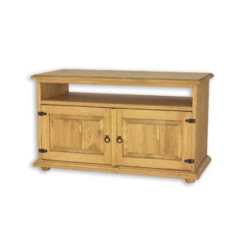 Rustik televízny stolík RV700, jasný vosk