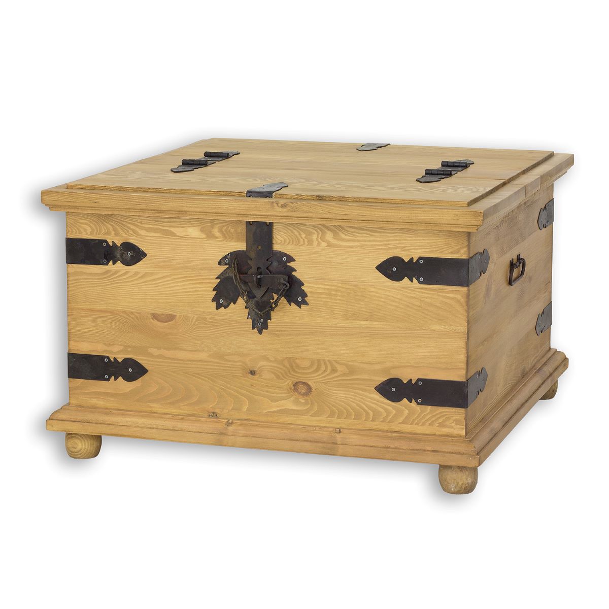 Rustik truhlica KS700, jasný vosk Rustik truhlica KS700, jasný vosk