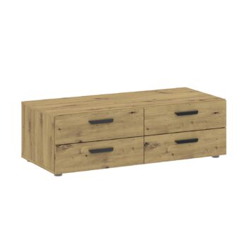 SELDE zásuvková komoda 4S, dub Artisan
