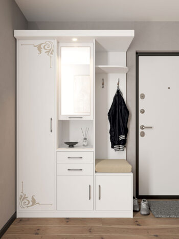 SILCHE 1 predsieň, biela