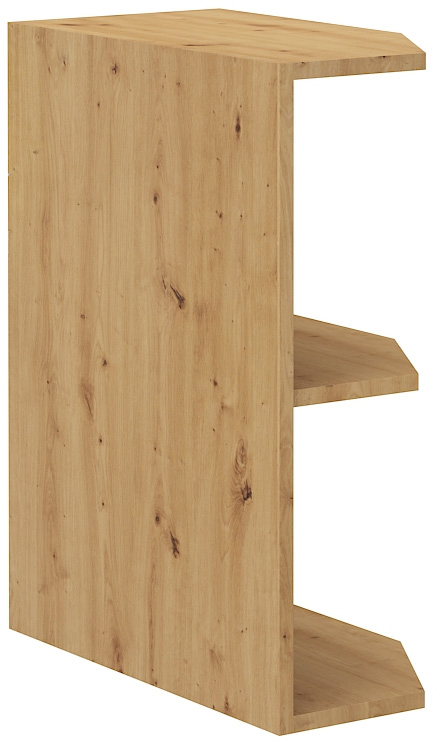 STELLA 30 D ukončovací kuchynský regál, dub Artisan STELLA 30 D ukončovací kuchynský regál, dub Artisan